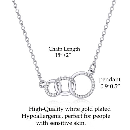 Mother daughter on sale granddaughter necklace